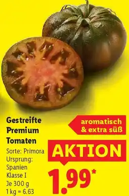 Lidl Gestreifte Premium Tomaten Angebot