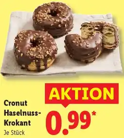 Lidl Cronut Haselnuss Krokant Angebot