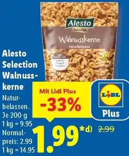 Lidl Alesto Selection Walnusskerne Angebot