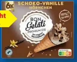 Lidl Bon Gelati Waffeltüten Vanille Hörnchen Angebot