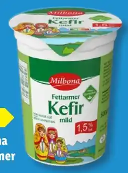 Lidl Milbona Fettarmer Kefir Angebot