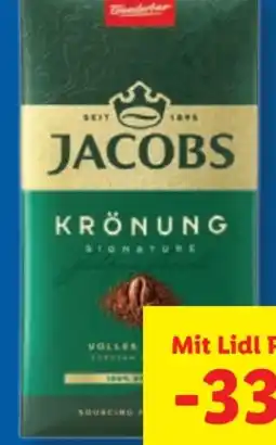 Lidl Jacobs Krönung Signature Angebot