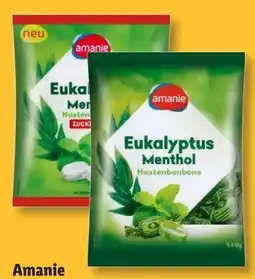 Lidl Amanie Eukalyptus Menthol Hustenbonbons Angebot