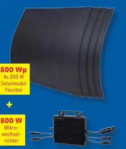 Lidl Tronic Balkonkraftwerk Flexible TBKF 800 A1 Angebot