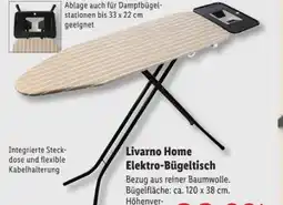 Lidl Livarno Home Elektro-Bügeltisch Angebot