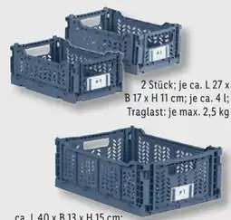 Lidl W5 Klappbox Angebot