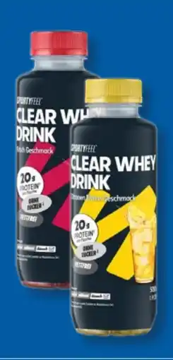 Lidl Sportyfeel Clear Whey Protein Drink Angebot