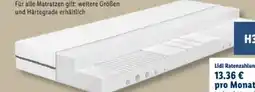 Lidl Livarno Home 7-Zonen-Hybridschaummatratze Angebot