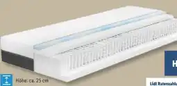 Lidl Livarno Home 7-Zonen-1000er Taschenfederkern-Matratze Royal Support Angebot
