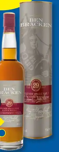 Lidl Ben Bracken Speyside Single Malt Scotch Whisky 29 Jahre Angebot