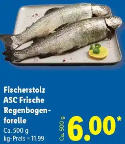 Lidl Fischerstolz ASC Frische Regenbogenforelle Angebot