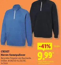 Lidl CRIVIT Herren-Sweatpullover Angebot