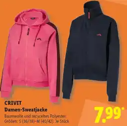 Lidl CRIVIT Damen-Sweatjacke Angebot