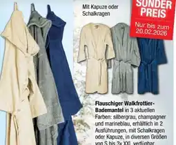 Ostermann Unisex-Bademantel Angebot
