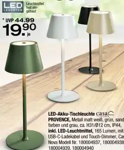 Ostermann Casa Nova LED-Akku-Tischleuchte Provence Angebot