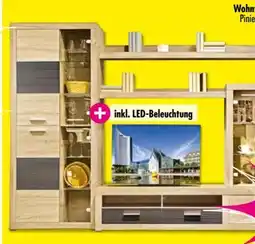 Möbel Boss Wohnwand Paris Angebot