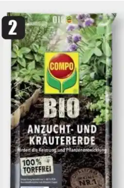 B1 Discount Baumarkt Compo Bio Anzucht-Kräutererde Angebot