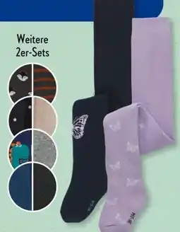 Aldi Süd Lily & Dan Kinder Strumpfosen 2er-Set Angebot