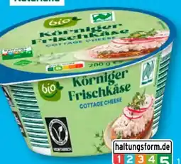 Aldi Süd Bio Smiley Körniger Bio-Frischkäse Angebot