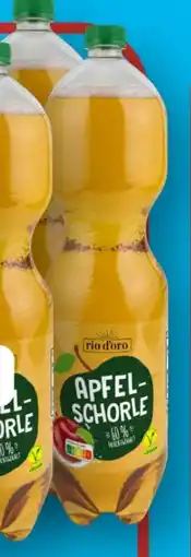Aldi Süd rio d'oro Apfelschorle Vegan Angebot