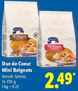 Lidl Duc de Coeur Mini Beignets Angebot