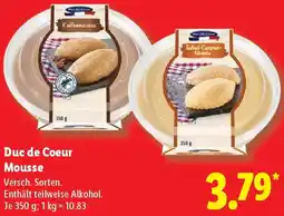Lidl Duc de Coeur Mousse Angebot