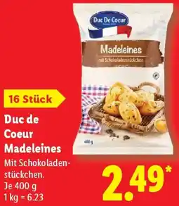 Lidl Duc de Coeur Madeleines Angebot