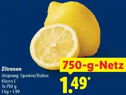 Lidl Zitronen Angebot