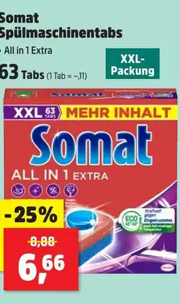 Thomas Philipps Somat spülmaschinentabs all in 1 extra Angebot