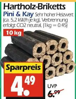 Wreesmann Pini & kay hartholz-briketts Angebot