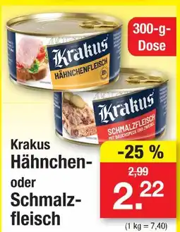 Zimmermann Krakus hähnchen- oder schmalzfleisch Angebot
