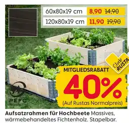 Rusta Aufsatzrahmen für hochbeete Angebot