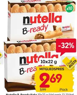 Rusta Ferrero nutella b-ready Angebot