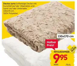 Rusta Decke juna Angebot
