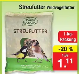Zimmermann Bird's garden streufutter wildvogelfutter Angebot