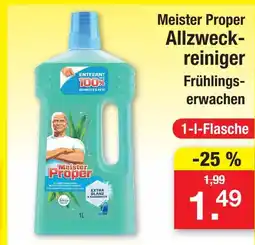 Zimmermann Meister proper allzweckreiniger frühlings-erwachen Angebot