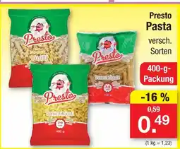Zimmermann Presto pasta Angebot