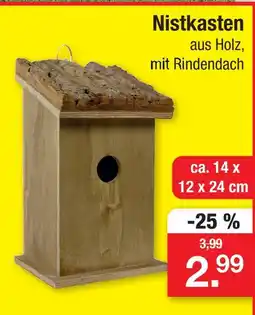 Zimmermann Nistkasten Angebot