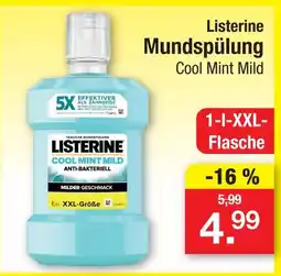 Zimmermann Listerine mundspülung Angebot