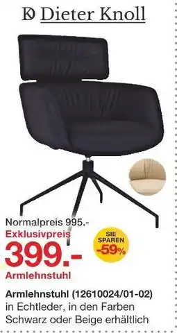 Möbelzentrum Pforzheim Dieter knoll armlehnstuhl Angebot