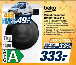 Expert Beko waschmaschine bm3wfu4741a Angebot