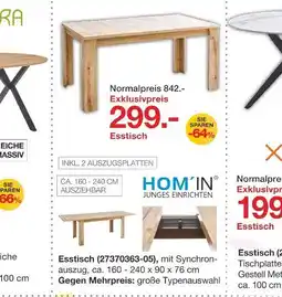 Möbelzentrum Pforzheim Hom´in essstisch Angebot