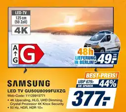 Expert Samsung led tv gu50u8099fuxzg Angebot