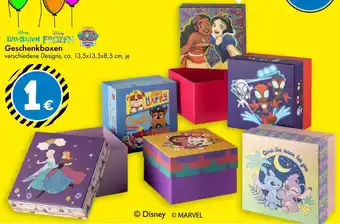 TEDi Geschenkboxen Angebot