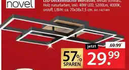 Zurbrüggen Novel led-deckenleuchte worcester Angebot