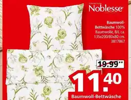 Segmüller Noblesse baumwoll-bettwäsche Angebot