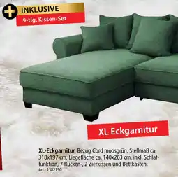 Zurbrüggen Xl eckgarnitur Angebot