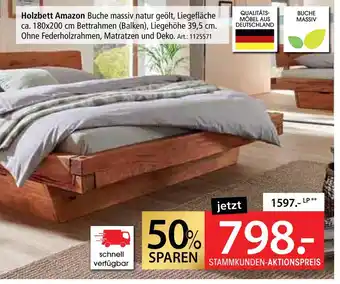 Zurbrüggen Holzbett amazon Angebot