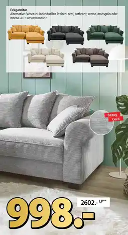 Zurbrüggen Z2 & hom'in eckgarnitur maureen Angebot