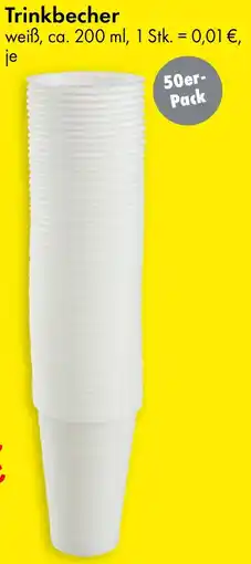 TEDi Trinkbecher Angebot